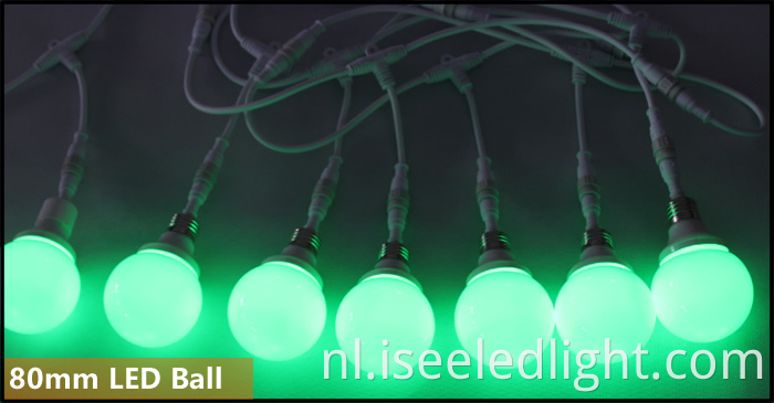 DMX512 RGB LED Bulb Light